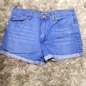 Blue Wash jeans shorts